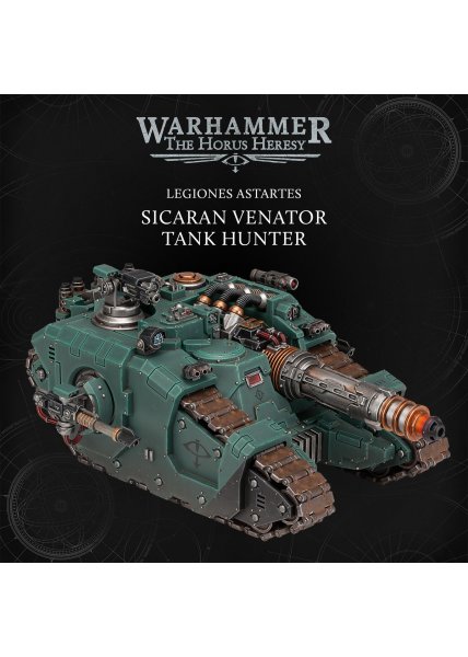 The Horus Heresy: Sicaran Venator Tank Hunter